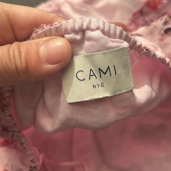 NWOT CAMI NYC Dedrah Top Dedrah Top Medium Floral - Picture 5 of 6